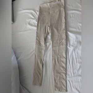 NWT Suede Moto Leggings